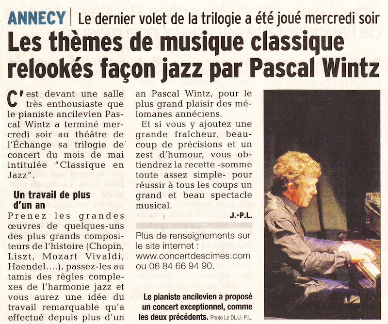 classique en jazz 2018 dauphine